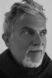 Black and white photo of Kevin Dann